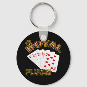 ROYAL FLUSH SCHLÜSSELANHÄNGER
