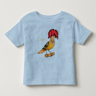 Royal Flycatcher Cartoon Illustration Kleinkind T-shirt
