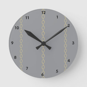 Royal Fusion Runde Wanduhr