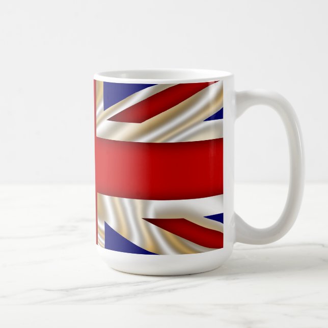 Royal Gewerkschaft Flag - Großbritannien Kaffeetasse (Rechts)