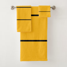 Royal Gold Black Stripes