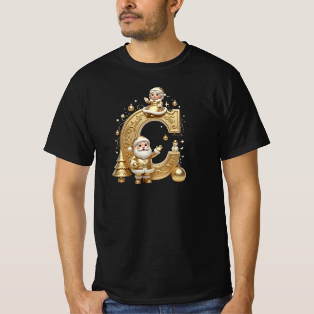 Royal Gold C Santa Men's Everyday Tee (Vorderseite)