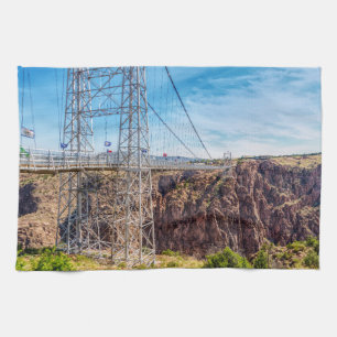 Royal Gorge Bridge Vue latérale Cuisine Serviette