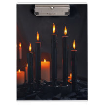 Royal Gothic Halloween Kerzen Klemmbrett
