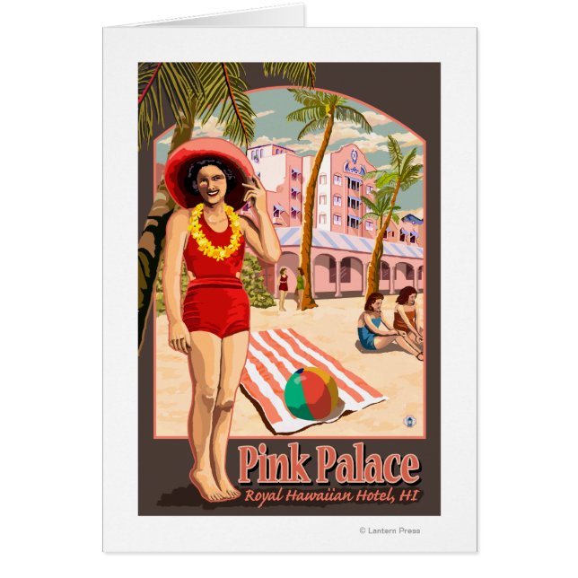 Royal Hawaiian Hotel in Hawaii (Vorne)