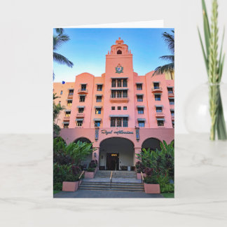 Royal Hawaiian Hotel Karte