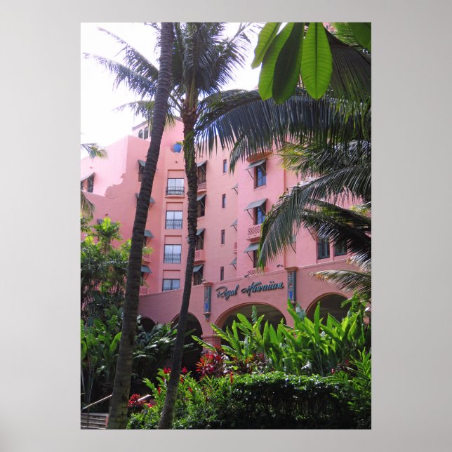Royal Hawaiian Hotel Poster (Vorne)