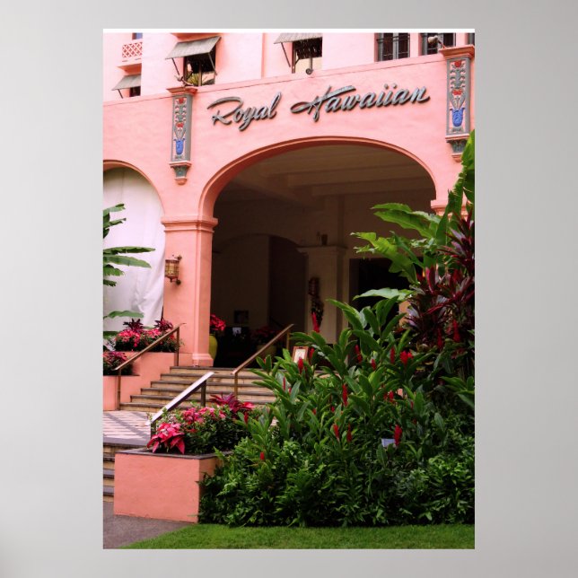Royal Hawaiian Hotel Poster (Vorne)