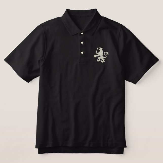 Royal Heraldic Lion mit Tasse Bier (Design Vorderseite)