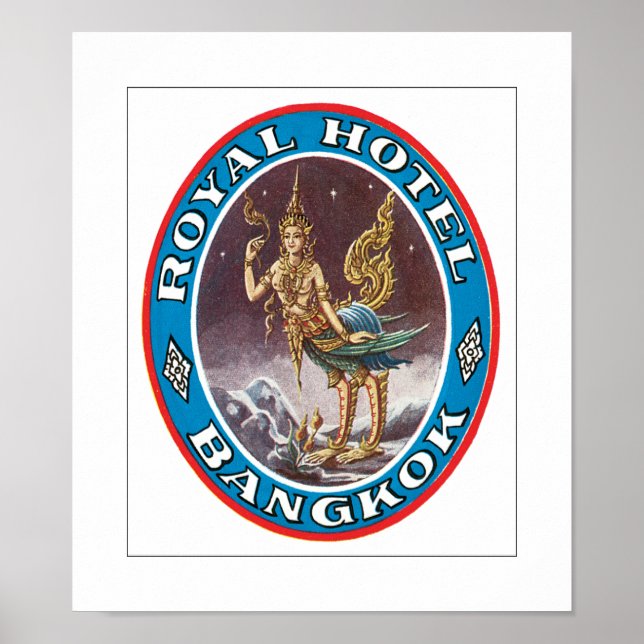 Royal Hotel Bangkok (Leinwand) Poster (Vorne)