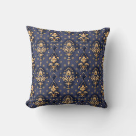 Royal Indigo Baroque Princesscore Kissen