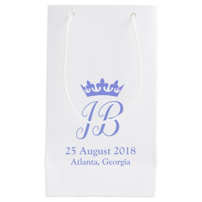 Royal Inspiriert Gastgeschenk Hochzeit Geschenktas Kleine Geschenktüte (Vorderseite)