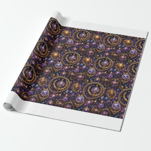 Royal Jewel Elegance Matte Wrapping Paper Geschenkpapier