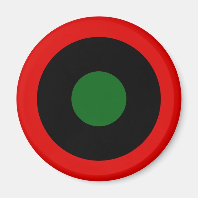 Royal Libyan Air Force Roundel (1951-1969) Magnet (Vorne)