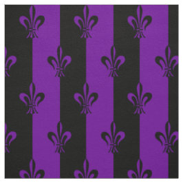 Royal Lila Lilie Lily Blume Muster Stoff