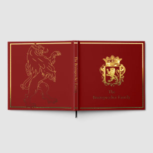 Royal Lion Scrapbook Fotoalbum Folie Gästebuch