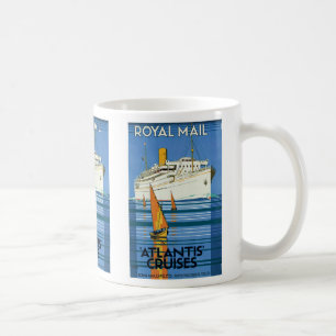 Royal Mail "Atlantis Cruises" Kaffeetasse