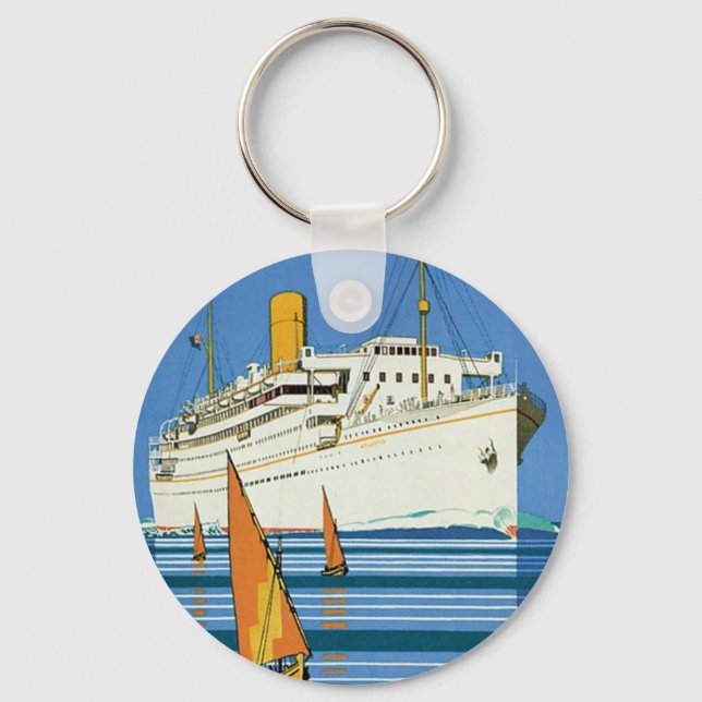 Royal Mail "Atlantis Cruises" Schlüsselanhänger (Vorderseite)