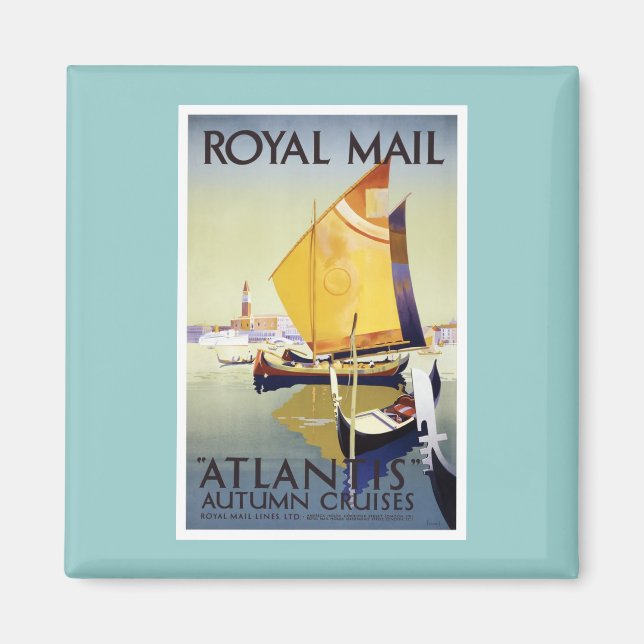 Royal Mail Atlantis Magnet (Vorne)