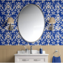 Royal Majestät - Cobalt Blue, Gold, White - Glam