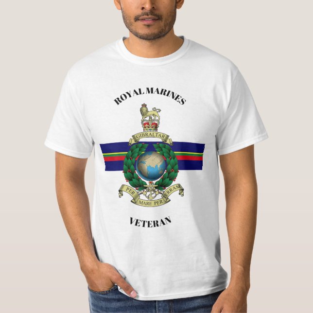 Royal Marines Veteran T-Shirt (Vorderseite)