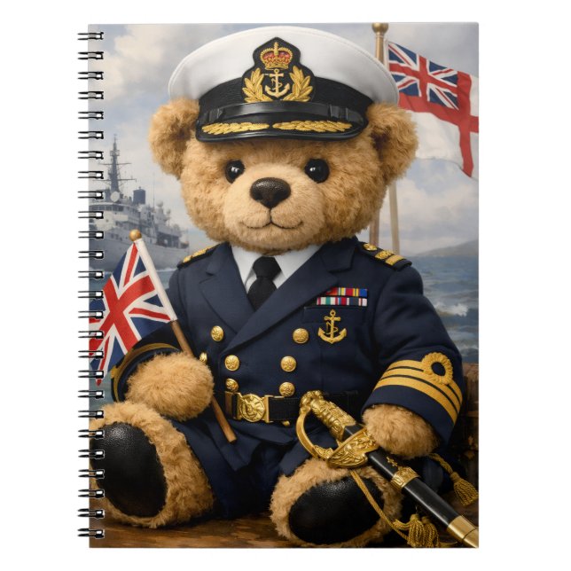 Royal Navy Richard Notizblock (Vorderseite)