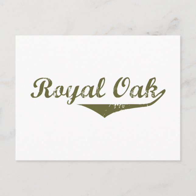 Royal Oak Revolution in Shirts Postkarte (Vorderseite)