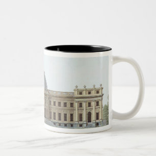 Royal Palace in Laken, Ansicht vom Park, von ' Zweifarbige Tasse