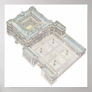 Royal Palace. Madrid Spanien Poster