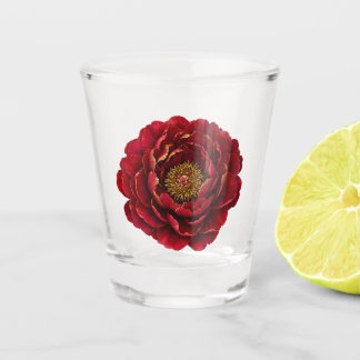 Royal Persian Gold Filigree | Luxuriöse Botanik Schnapsglas