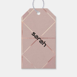 Royal Pink Gift Card Geschenkanhänger
