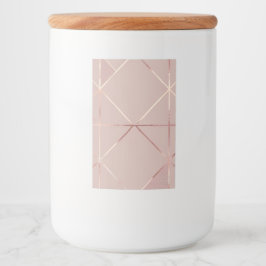 Royal Pink Keramik-Lid Jar Lebensmitteletikett