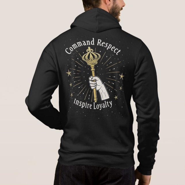 Royal Power & LoyaltyT-Shirt Hoodie (Rückseite)
