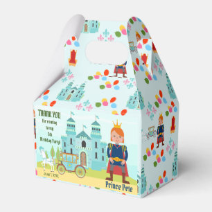 Royal Prince Boy Birthday Party Geschenkschachtel