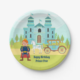 Royal Prince Boy Birthday Party Pappteller
