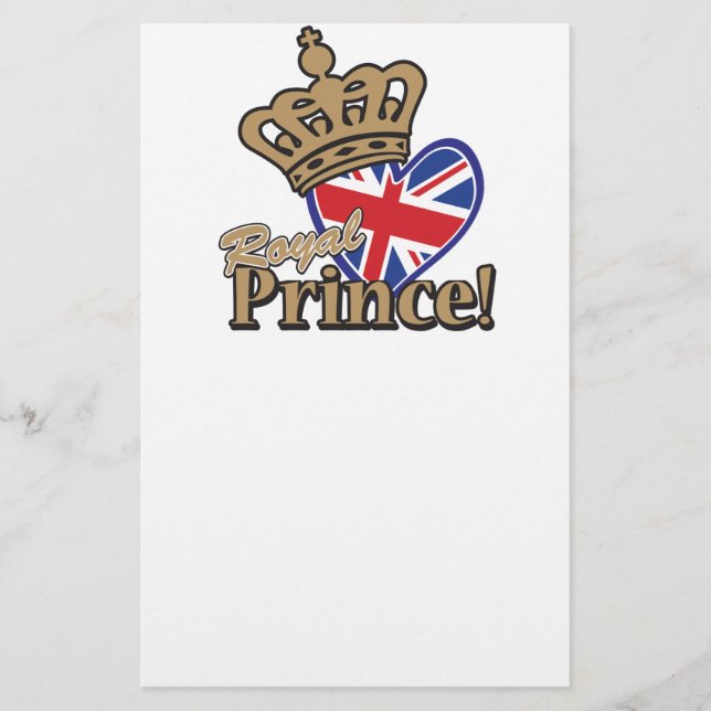 Royal Prince Briefpapier (Vorderseite)