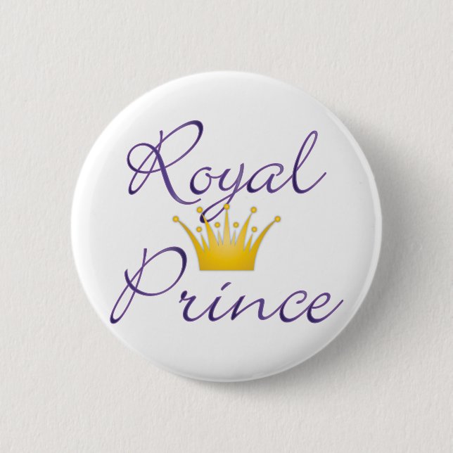 Royal Prince Button (Vorderseite)