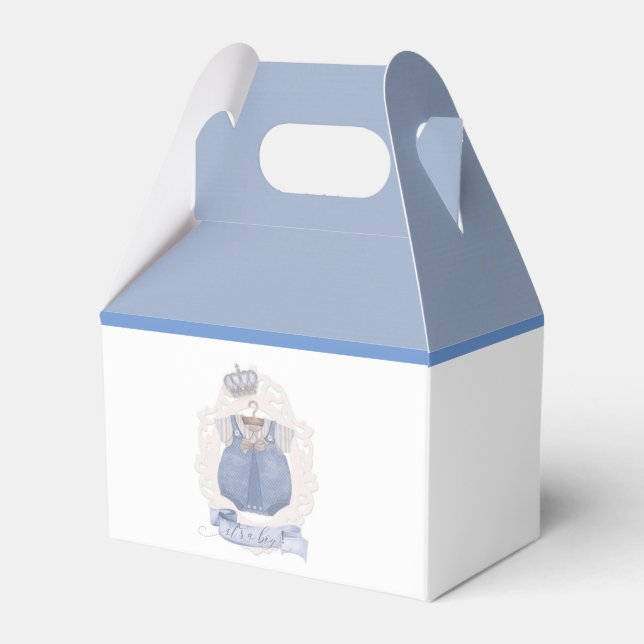 Royal Prince Es ist eine Baby-Dusche Geschenkschachtel (Vorderseite)