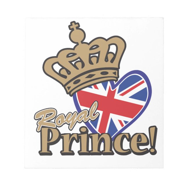 Royal Prince Notizblock (Vorderseite)
