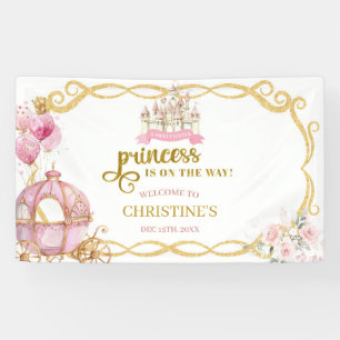 Royal Princess Baby Dusche Großes Banner