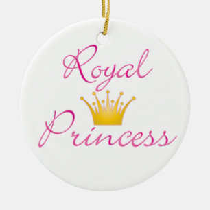Royal Princess Keramikornament