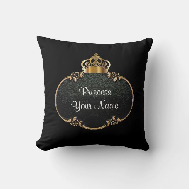 Royal Princess Throw Kissen (Vorderseite)