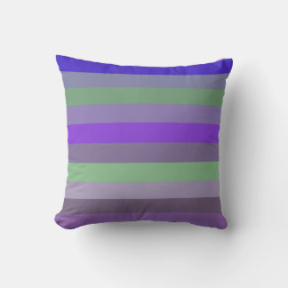  Royal Purple, Gray, Sage Green, Lavender, Magenta Kissen
