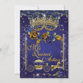 Royal Quinceañera und Sweet 16 Party Einladungen