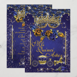Royal Quinceañera und Sweet 16 Party Einladungen