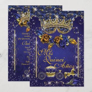 Royal Quinceañera und Sweet 16 Party Einladungen