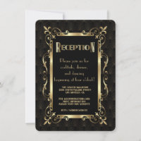 Royal Roaring 20er Jahre Gold Art Deco Empfang