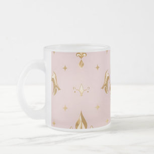 Royal Rose Glass Tumbler Mattglastasse