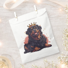 Royal Rottweiler Dog Queen Crown Geschenktütchen