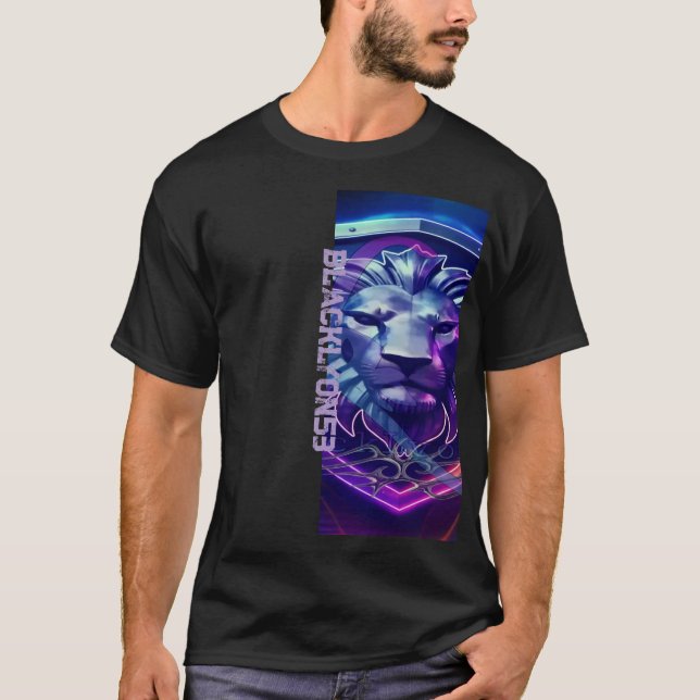 Royal schwarz Lyon 53 T-Shirt (Vorderseite)